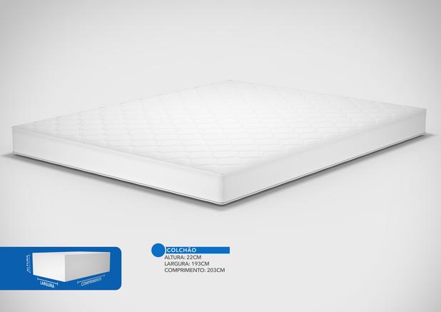 Colchão King Mola Prodormir Celebration Linho (193x203x22cm) Menor preço em Colchão King Mola Prodormir Celebration Linho (193x203x22cm)