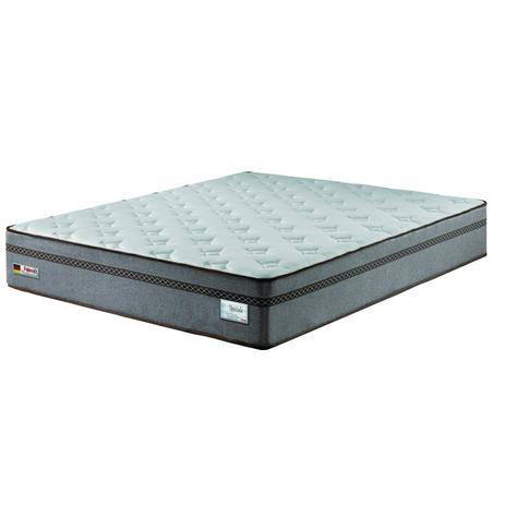 Colchão King Molas Ensacadas 32cmx203cmx193cm Speciale Palemax Cinza/Marrom Menor preço em Colchão King Molas Ensacadas 32cmx203cmx193cm Speciale Palemax Cinza/Marrom