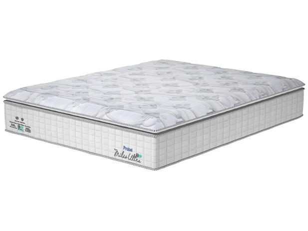 Colchão King Probel Mola Ensacada - 34cm de Altura Milão Ultra HR Menor preço em Colchão King Probel Mola Ensacada - 34cm de Altura Milão Ultra HR