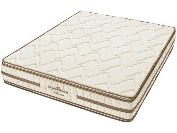 Menor preço em Colchão King Size Americanflex Espuma D-45 - 24cm de Altura Clinoflex Bambu