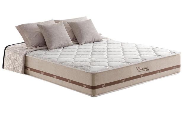Colchão King Size Anjos com Molas Ensacadas 193x203 Classic - Anjos Colchões Menor preço em Colchão King Size Anjos com Molas Ensacadas 193x203 Classic - Anjos Colchões