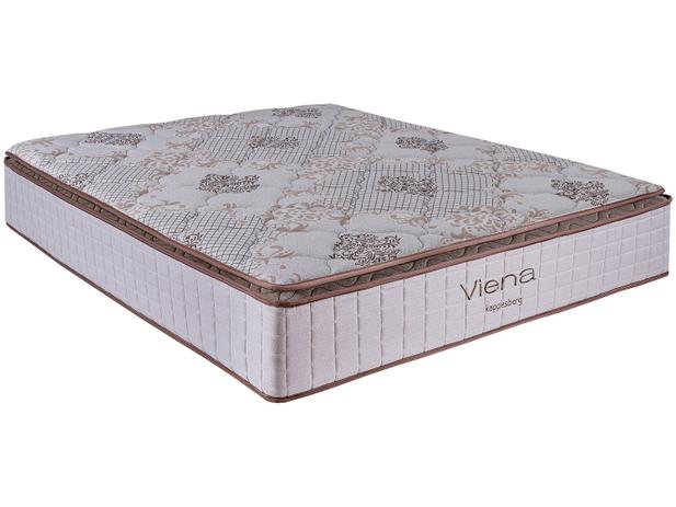 Colchão King Size Mola 34cm de Alt. Viena - Kappesberg Menor preço em Colchão King Size Mola 34cm de Alt. Viena - Kappesberg