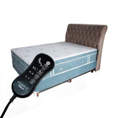 Colchão Magnético +Base Box com Kit Massagem Queen Azul Celeste - Allmag é boa?