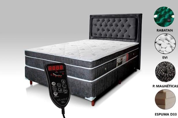 Colchão magnético queen com box Clearance