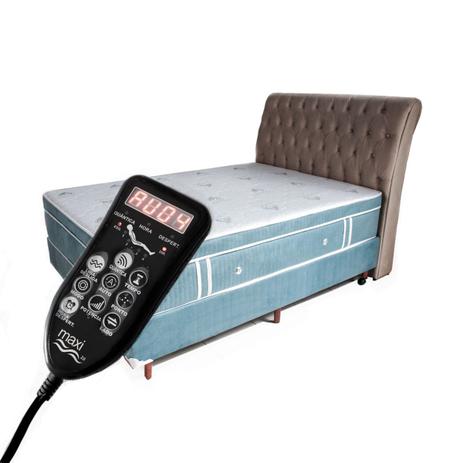 Colchão Magnético King Com Massagem e Energia Bioquântico + Box Bipartido Azul Celeste - Allmag Menor preço em Colchão Magnético King Com Massagem e Energia Bioquântico + Box Bipartido Azul Celeste - Allmag