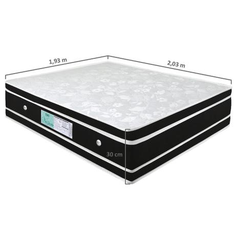 Colchão Magnético Ortopédico King Turbo 1000 Pastilhas com, Infravermelho e Pillow - Vit quality Menor preço em Colchão Magnético Ortopédico King Turbo 1000 Pastilhas com, Infravermelho e Pillow - Vit quality