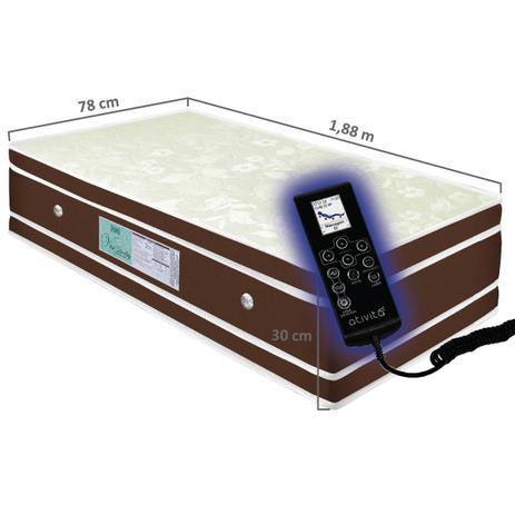 Colchão Magnético Ortopédico Solteiro com Infra, Massageador, Energia Quântica, Cromoterapia - Vit quality Menor preço em Colchão Magnético Ortopédico Solteiro com Infra, Massageador, Energia Quântica, Cromoterapia - Vit quality