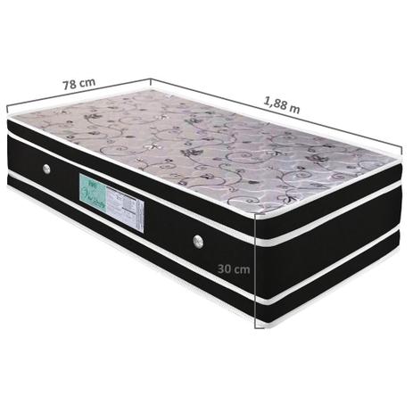 Colchão Magnético Ortopédico Solteiro com Infravermelho, Pillow - Vit quality Menor preço em Colchão Magnético Ortopédico Solteiro com Infravermelho, Pillow - Vit quality