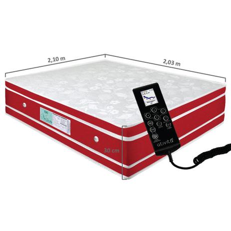 Colchão Magnético Ortopédico Super King com Infravermelho, Massageador, Energia Quântica - Vit quality Menor preço em Colchão Magnético Ortopédico Super King com Infravermelho, Massageador, Energia Quântica - Vit quality