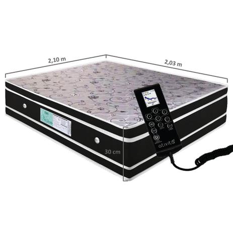 Colchão Magnético Ortopédico Super King Turbo com Infra, Massageador, Energia Quântica - Vit quality Menor preço em Colchão Magnético Ortopédico Super King Turbo com Infra, Massageador, Energia Quântica - Vit quality
