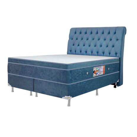 Colchão magnético queen eco new linha luxo 1,58x1,98x0,30 + box - Eco New Colchoes Menor preço em Colchão magnético queen eco new linha luxo 1,58x1,98x0,30 + box - Eco New Colchoes