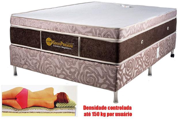 Colchão Magnético Solteiro 0,88x1,88x27 cm Kenko Premium Gold Linha Exportação Menor preço em Colchão Magnético Solteiro 0,88x1,88x27 cm Kenko Premium Gold Linha Exportação
