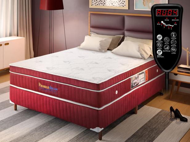 Colchão Magnético Solteiro Privilege Dream com massageador Bio Quântico - Golddream Menor preço em Colchão Magnético Solteiro Privilege Dream com massageador Bio Quântico - Golddream
