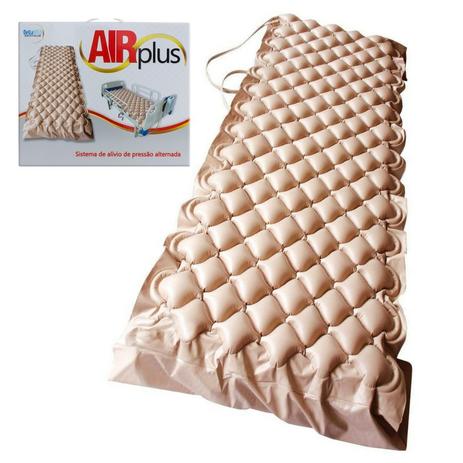 Colchão Pneumático Anti Escaras Pressão Alternada Air Plus Menor preço em Colchão Pneumático Anti Escaras Pressão Alternada Air Plus
