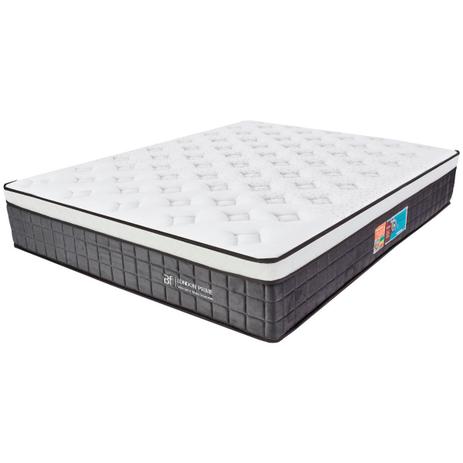 Colchão Queen Premium Mola Ensacada com Espuma D33 e Viscoelástica Nasa 158x198x32cm - Bf Colchões Menor preço em Colchão Queen Premium Mola Ensacada com Espuma D33 e Viscoelástica Nasa 158x198x32cm - Bf Colchões