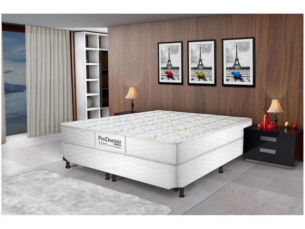 Colchão Queen Size ProDormir Colchões Mola - 22cm de Alt. Confort Menor preço em Colchão Queen Size ProDormir Colchões Mola - 22cm de Alt. Confort