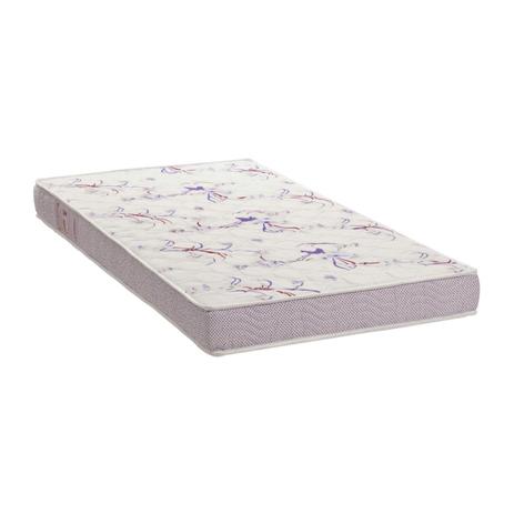 Colchão Solteiro 12cmx78cmx188cm Physical D20 Ortobom Branco/Roxo Menor preço em Colchão Solteiro 12cmx78cmx188cm Physical D20 Ortobom Branco/Roxo