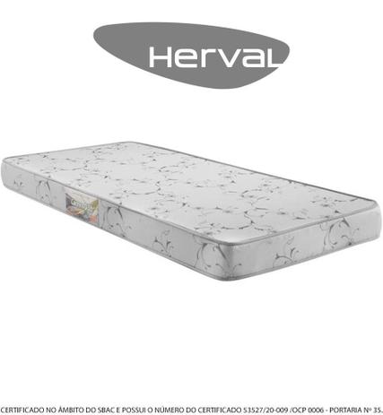 Colchão Solteiro Herval Cannes, Espuma D33, 78 cm - 781733 Menor preço em Colchão Solteiro Herval Cannes, Espuma D33, 78 cm - 781733