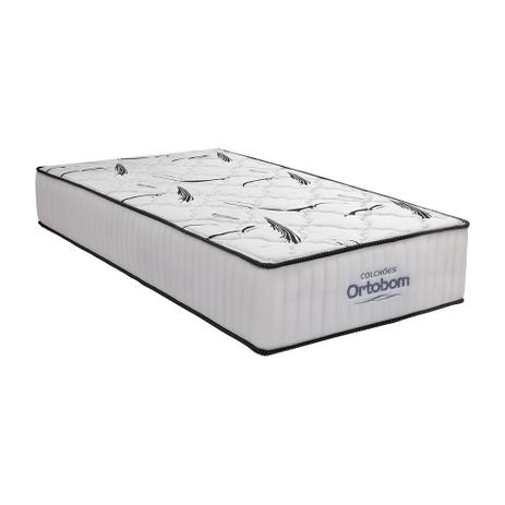 Colchão Solteiro Highfoam Espuma HR45 28x88x188 Branco - Ortobom Menor preço em Colchão Solteiro Highfoam Espuma HR45 28x88x188 Branco - Ortobom