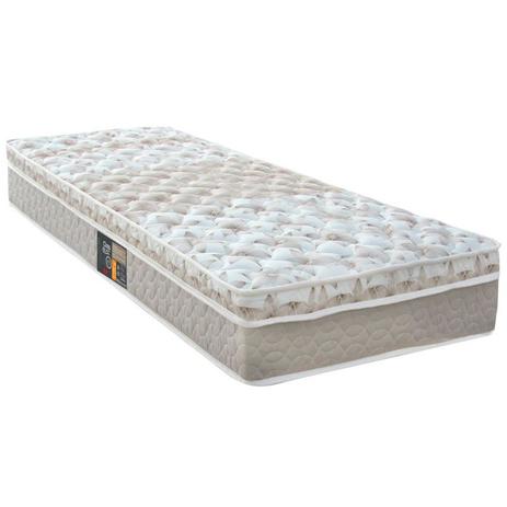 Colchão Solteiro Mola Class Pocket Euro 120x203x25cm Branco/Bege - Castor é boa?