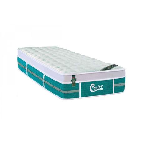 Colchão Solteiro Mola Pocket Gold Star Green Unique 120cmx203cm Castor - Colchões castor é boa?