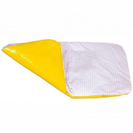 Colchão Trocador Dupla Face Grande para Colchonete Triângulos Rosa e Amarelo - Talismã Menor preço em Colchão Trocador Dupla Face Grande para Colchonete Triângulos Rosa e Amarelo - Talismã