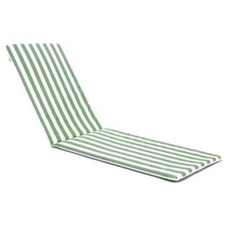 Colchonete para espreguiçadeira 180 x 57 x 3 cm impermeável napa listrado verde e branco - Babele futton é ruim? Colchonete para espreguiçadeira 180 x 57 x 3 cm impermeável napa listrado verde e branco - Babele futton é boa?