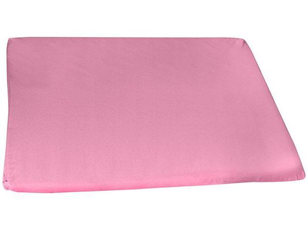 Colchonete Saúde e Conforto de Látex Baby - Rosa - Fibrasca 65 x 4 x 90 cm