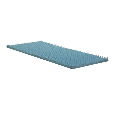 Colchonete Solteiro Espuma D20 Alveolado (80x190x07) Azul - Ortobom Menor preço em Colchonete Solteiro Espuma D20 Alveolado (80x190x07) Azul - Ortobom