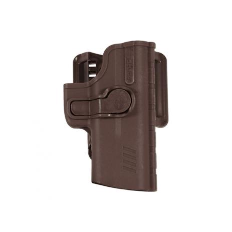 Coldre Pro SR1 Cintura Bélica Marrom Canhoto - Mundo do militar Menor preço em Coldre Pro SR1 Cintura Bélica Marrom Canhoto - Mundo do militar