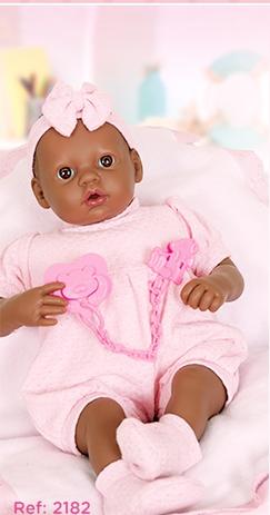 Colecao boneca bebe ninos pesadinho negro - Cotiplas Menor preço em Colecao boneca bebe ninos pesadinho negro - Cotiplas