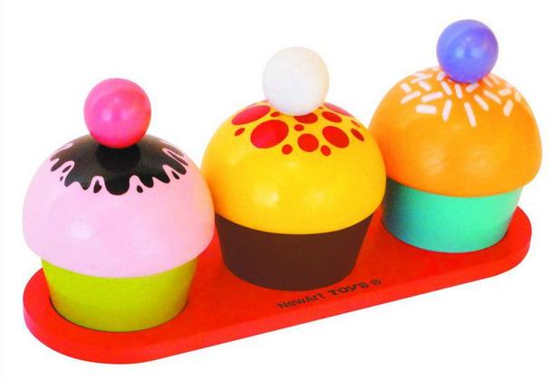 Menor preço em Coleção Comidinhas Kit Cupcake NewArt Toys Ref.372