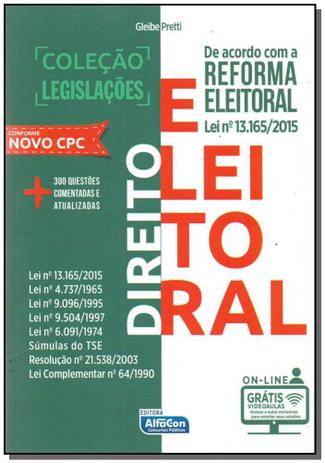 Colecao Legislacao - Direito Eleitoral - Alfacon Menor preço em Colecao Legislacao - Direito Eleitoral - Alfacon