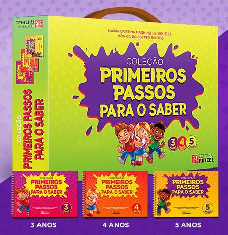 Coleção Primeiros Passos Para O Saber - Editora rideel Menor preço em Coleção Primeiros Passos Para O Saber - Editora rideel
