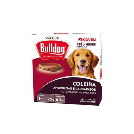 Coleira antipulgas bulldog - Coveli é boa?