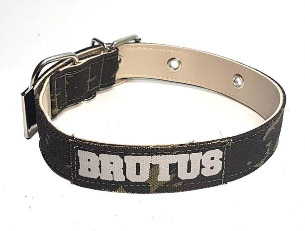 Coleira brutus p - camuflado - Gr pet Menor preço em Coleira brutus p - camuflado - Gr pet