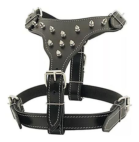 Peitoral de couro para cachorro Clearance