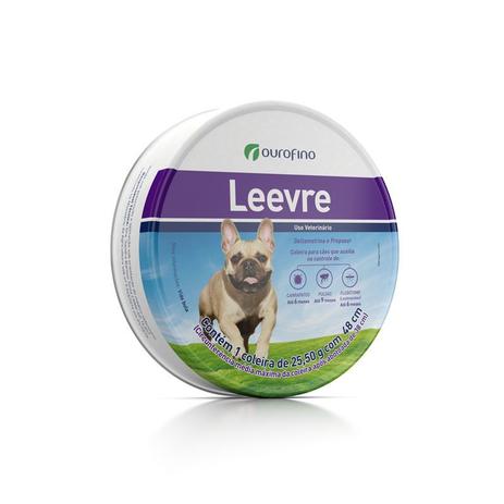 Coleira Protetora Contra Leishmaniose Leevre 48CM - P/M - Ourofino Menor preço em Coleira Protetora Contra Leishmaniose Leevre 48CM - P/M - Ourofino