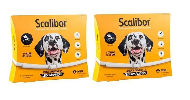 Coleira Scalibor Antiparasitas Msd - 65cm - Combo 2 Unidades Menor preço em Coleira Scalibor Antiparasitas Msd - 65cm - Combo 2 Unidades