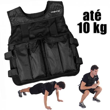 Colete Ajustavel com Peso Ate 10kg Tamanho Unico Proaction Menor preço em Colete Ajustavel com Peso Ate 10kg Tamanho Unico Proaction