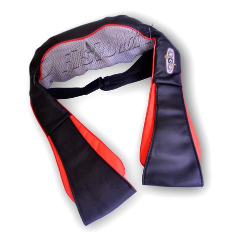 Colete De Massagem Shiatsu Massageador Elétrico com Infravermelho Roller Neck Shoulder - Fisionit Menor preço em Colete De Massagem Shiatsu Massageador Elétrico com Infravermelho Roller Neck Shoulder - Fisionit