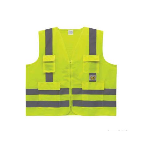 Colete de segurança refletivo HI-VIS tamanho G amarelo Super Safety Menor preço em Colete de segurança refletivo HI-VIS tamanho G amarelo Super Safety