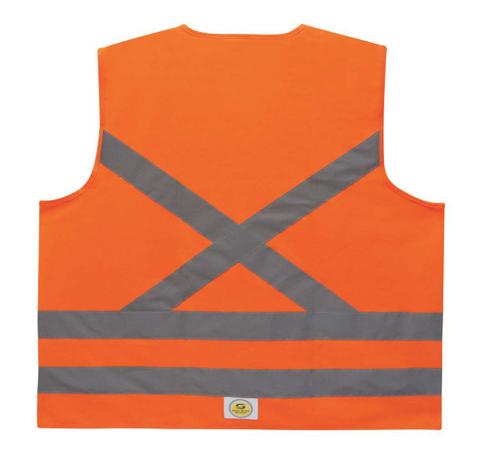 Colete de segurança refletivo HI-VIS tamanho M laranja Super Safety Menor preço em Colete de segurança refletivo HI-VIS tamanho M laranja Super Safety