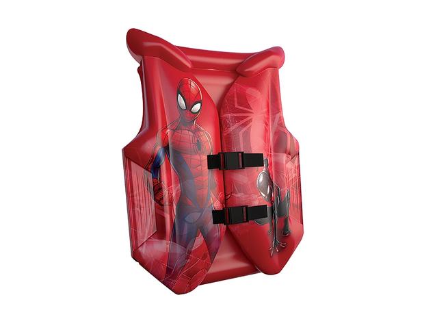 Colete Infantil Inflável Homem Aranha 43x35cm - Etitoys Menor preço em Colete Infantil Inflável Homem Aranha 43x35cm - Etitoys