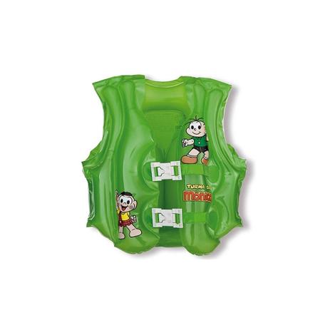 Colete Inflável Turma da Mônica VERDE CEBOLINHA E CASCÃO Mor 001129 é boa?