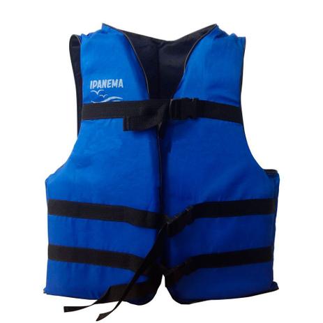 Colete Salva Vidas 120Kg Azul Ipanema Menor preço em Colete Salva Vidas 120Kg Azul Ipanema