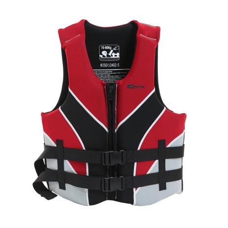 Colete salva vidas 80/100 kg preto e vermelho - VENTURA - Nautika Menor preço em Colete salva vidas 80/100 kg preto e vermelho - VENTURA - Nautika