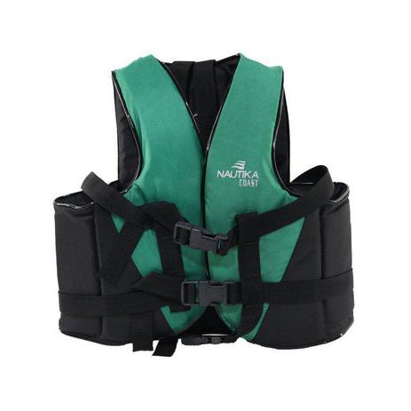 Colete Salva Vidas Nautika Coast Até 20KG Verde e Preto Menor preço em Colete Salva Vidas Nautika Coast Até 20KG Verde e Preto