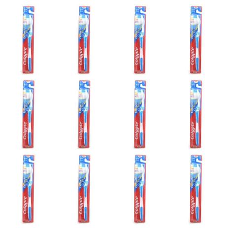 Colgate Essencial Clean Escova Dental Macia (Kit C/12) Menor preço em Colgate Essencial Clean Escova Dental Macia (Kit C/12)