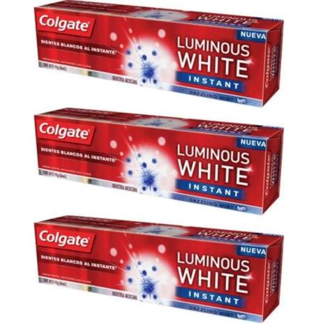 Colgate Luminous Instant White Creme Dental 70g (Kit C/03) é boa?